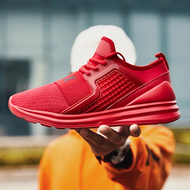 MinanSer Fashion Shoes Men 2019 Sneakers Casual Brand Design For Male Breathable Weave Mesh Lacing Up Spring Summer | Обувь