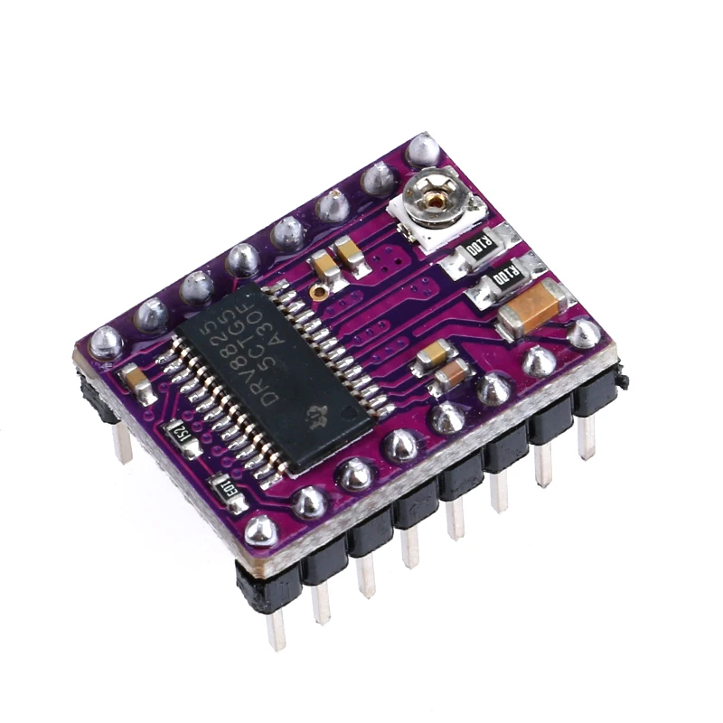 Драйвер шагового двигателя DRV8825 StepStick 4 слоя с радиатором для замены запчастей