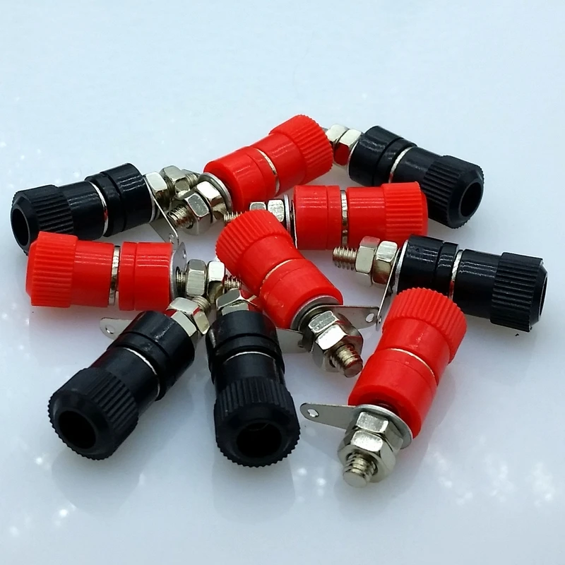 4 мм разъем банана гнездо блок питания переплет пост 10 шт|socket 4mm|socket powerpost sockets |