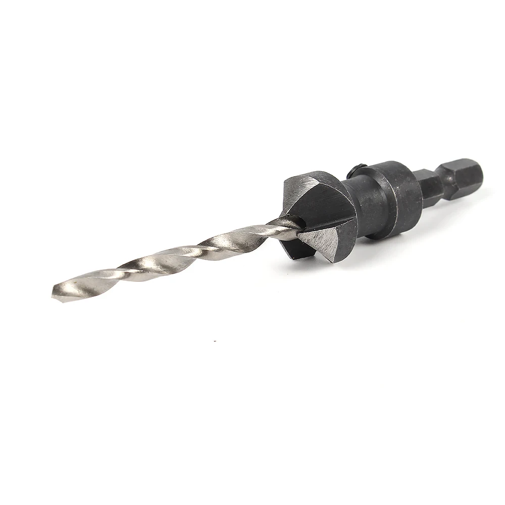 4 шт. HSS шестигранным хвостовиком винт зенковки сверло набор Деревообработка