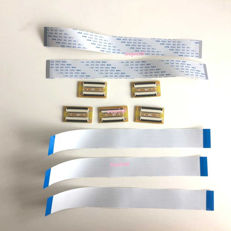 5x45pin To 45pin ZIF 0 5mm шаг разъема HDD + плоский кабель FPC FFC удлинение 2019 20 см | Компьютеры и