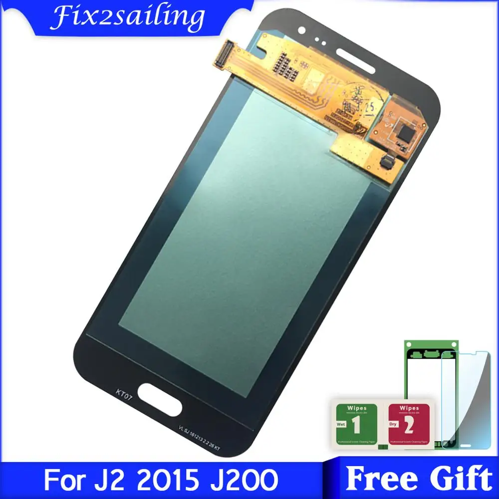 ЖК дисплей с сенсорным экраном и дигитайзером в сборе для SAMSUNG GALAXY J2 J200 J200F J200H J200Y