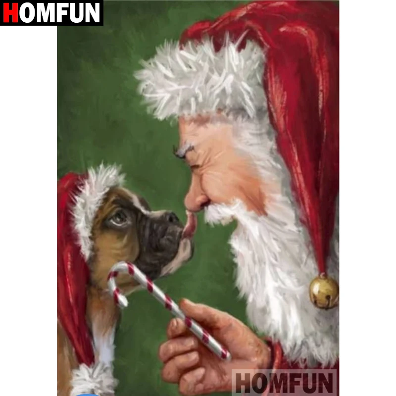 

Картина для алмазной вышивки «Санта-Клаус», квадратная/круглая