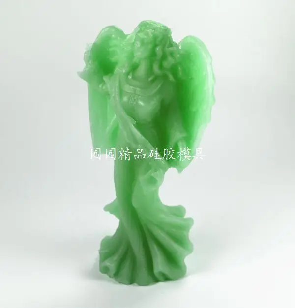Силиконовая форма в виде ангела для мыла свечей ручной работы 3D DIY ремесленные