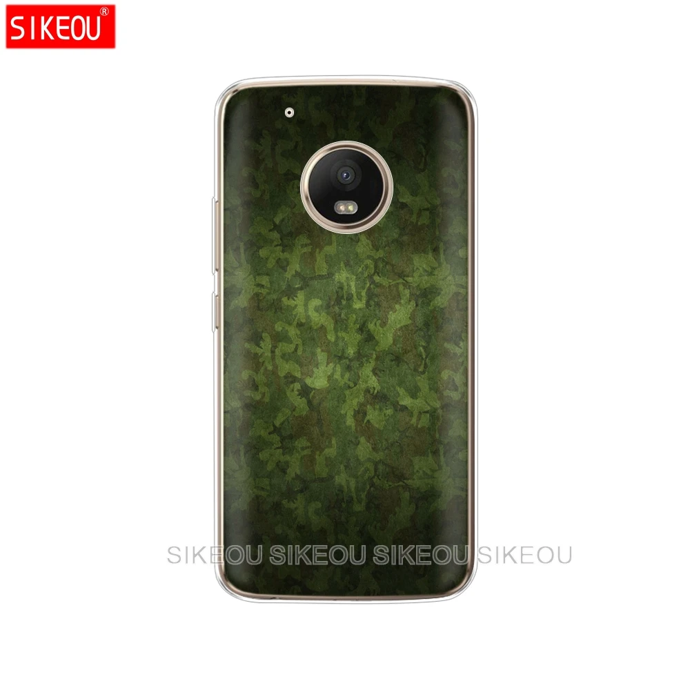 Силиконовый чехол для телефона Motorola Moto G6 G5 G5S Z2 Z3 PLAY PLUS X4 E4 E5 C классный военный