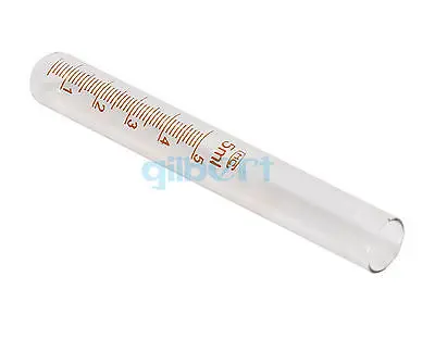 Лабораторная стеклянная пробирка с круглым дном и шкалой 100 мл|lab glass|glass