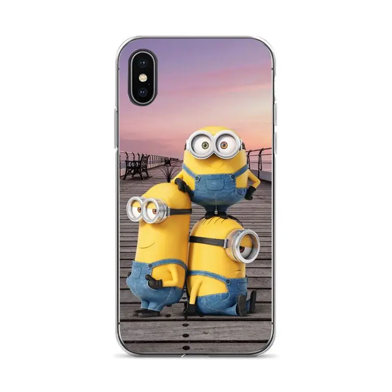 Миньоны мой Единорог Агнес Мягкий силиконовый чехол для iPhone 6 плюс 6s 7 plus 8 X корпус
