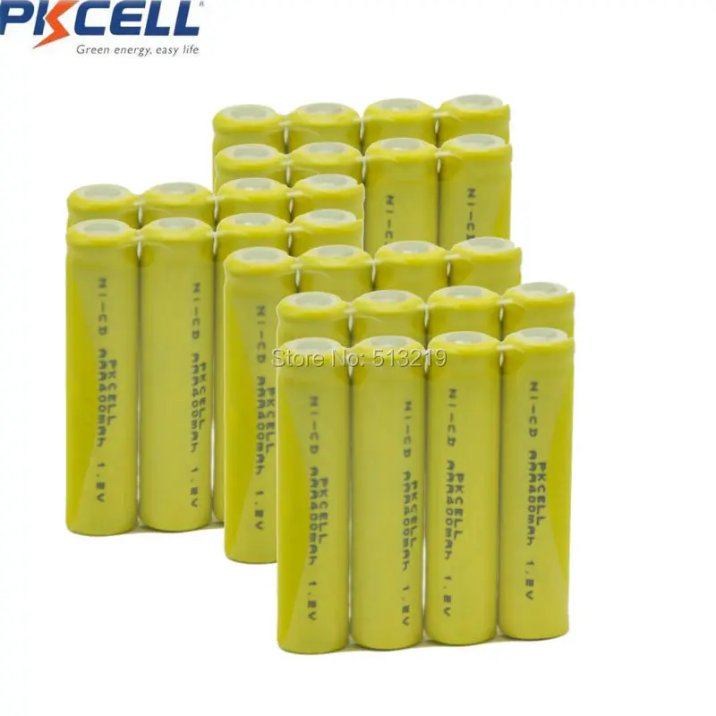30 никель кадмиевый аккумулятор 1 2 Вольт 400mAh V Ni CD AAA аккумуляторные батареи для