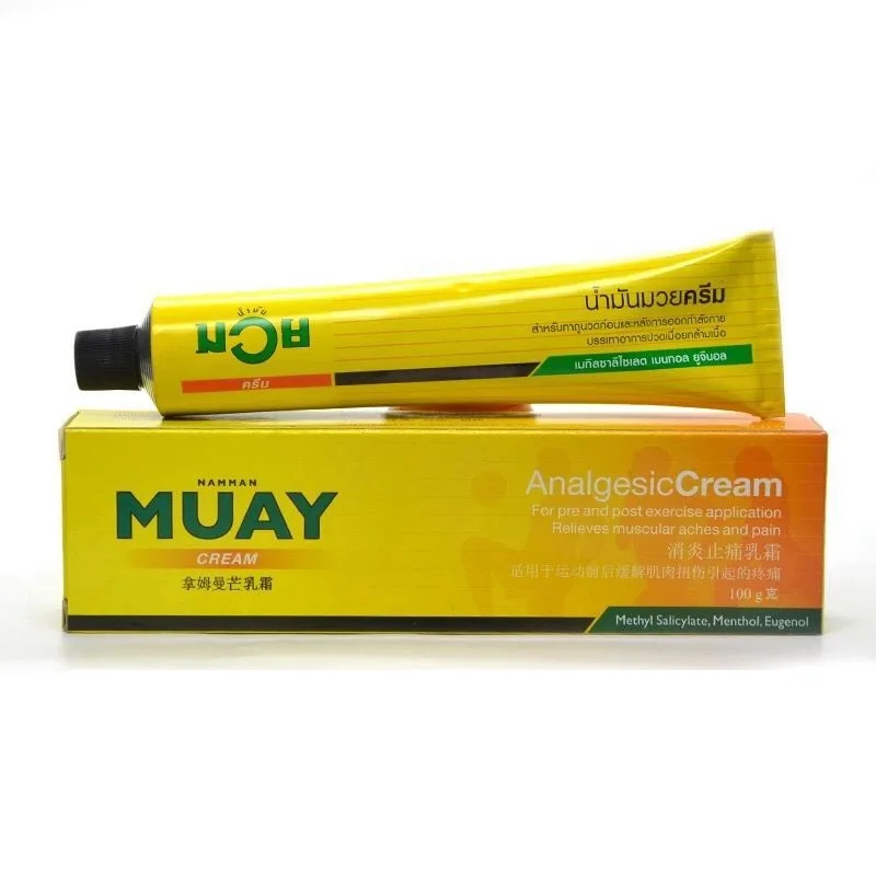 

Original Thailand Muay Analgesic Balm Medical Pain Relieving Cream Muscle Pain Arthritis Ointment For Joint Pain Health