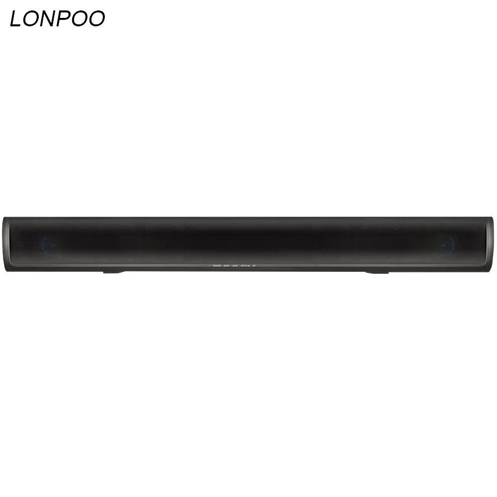 Lonpoo Bluetooth Динамик Surround стерео звук беспроводной сабвуфер с оптическим для