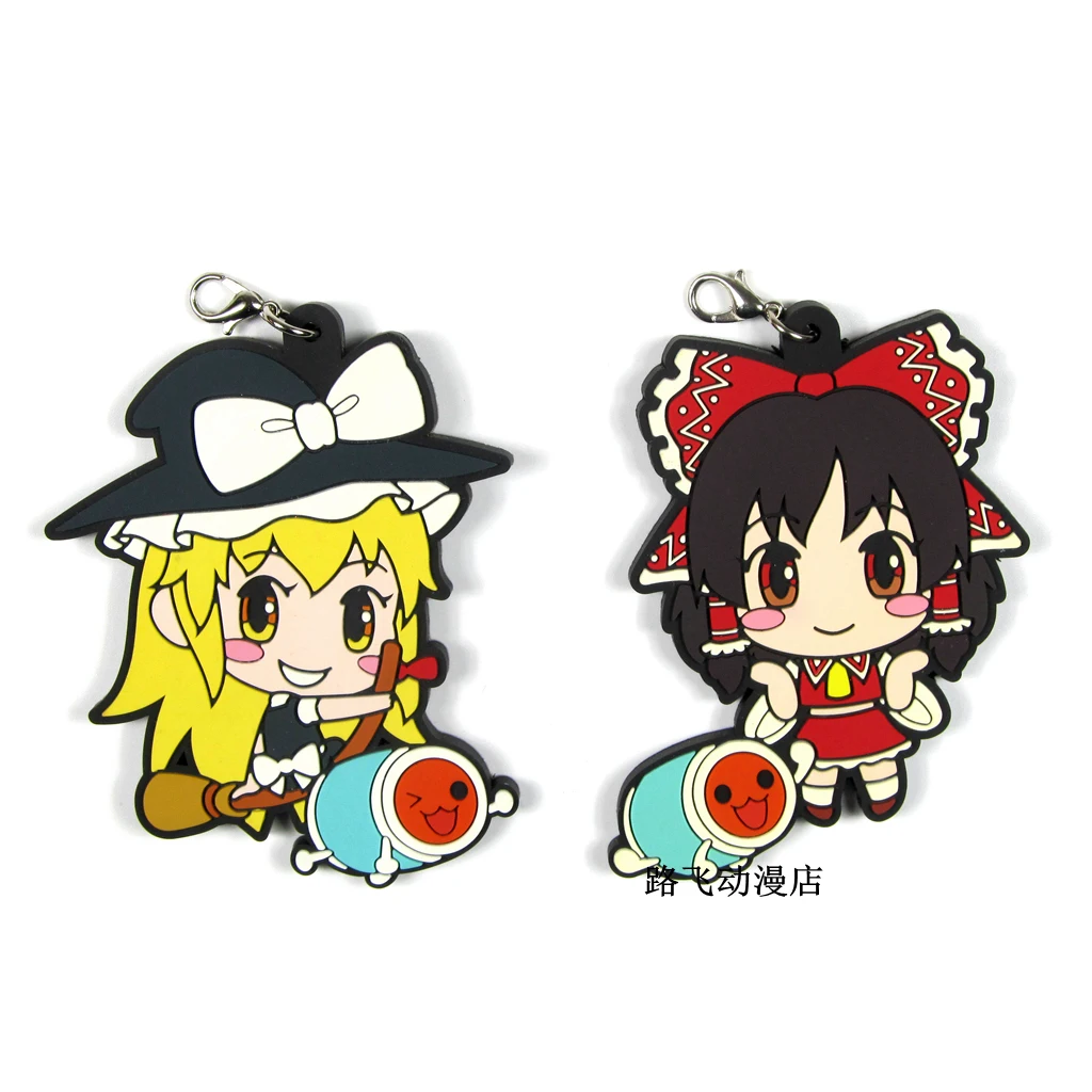 Аниме TouHou Project фигурку аниме модель резиновые Хакурей рейму в стиле Мариса