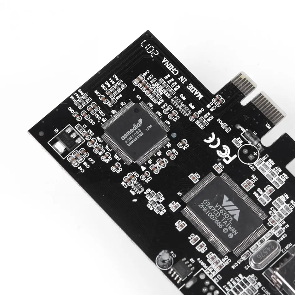 PCI E Express FireWire 1394a IEEE 1394 плата контроллера с кабелем Firewire компьютерные