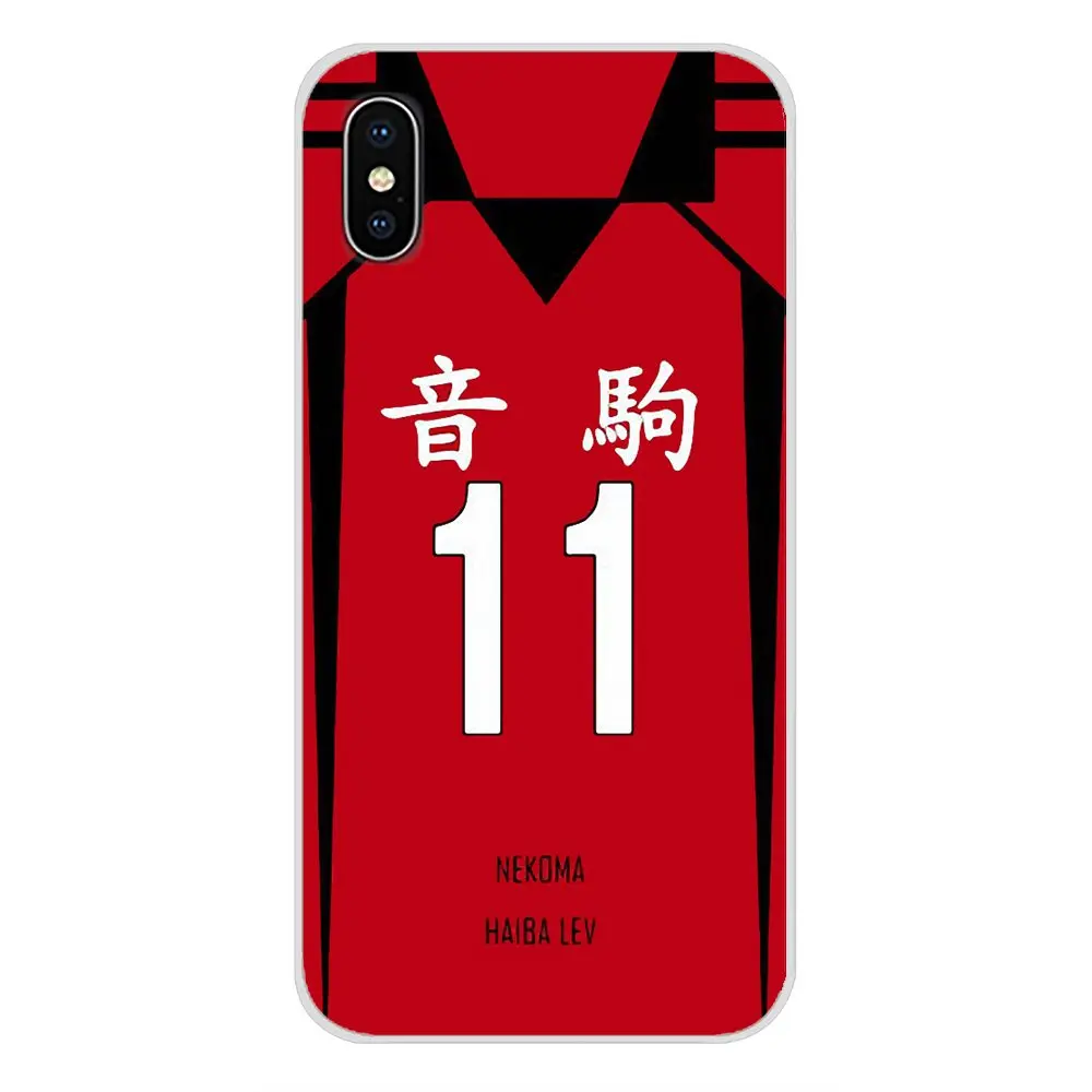 Чехол для телефона Motorola Moto X4 E4 E5 G5 G5S G6 Z Z2 Z3 G G2 G3 C Play Plus HAIKYUU Custom Jersey