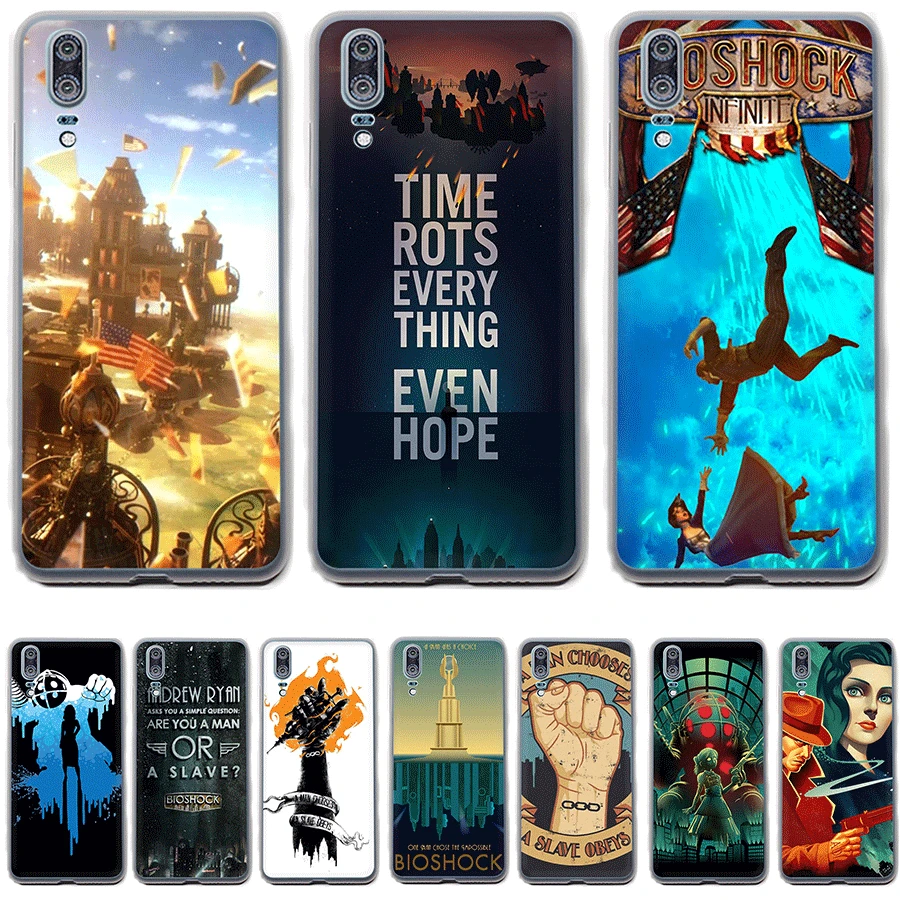 Чехол для телефона Bioshock Cover Huawei Y6 Prime 2018 Mate 20 10 Lite Pro Nova 2i 2 3 4 4i Shell|Чехлы-накладки| |