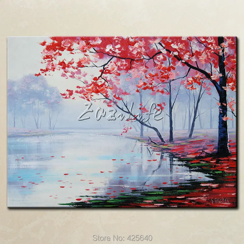 Картина маслом на холсте настенные художественные картины для гостиной