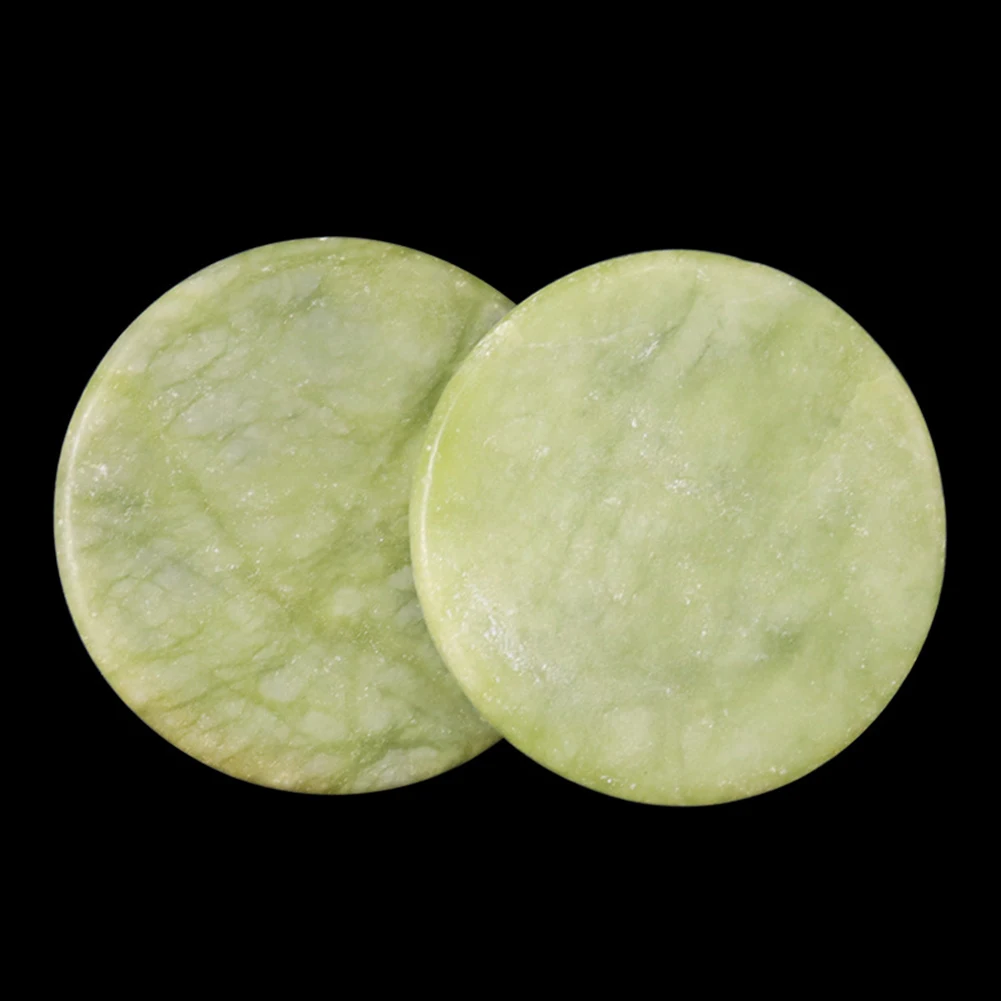 Многоразовый камень маленький круглый нефритовый держатель поддон инструменты