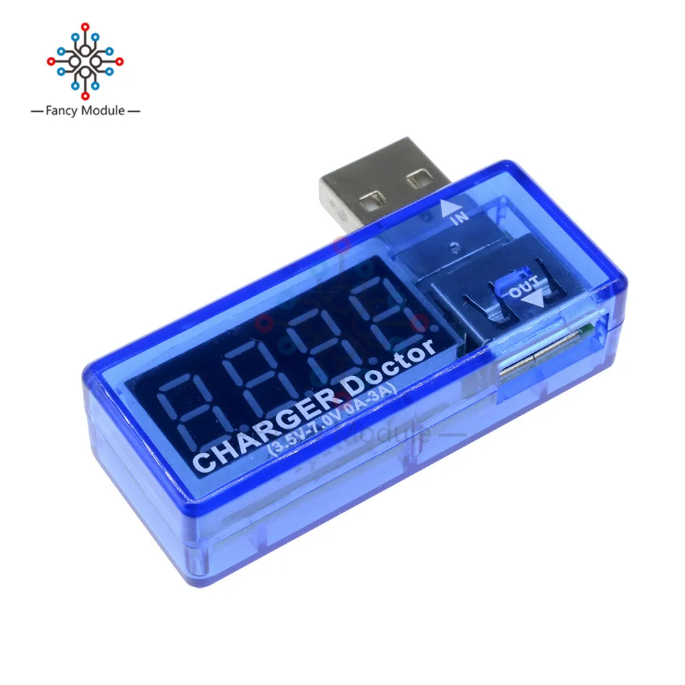 USB Зарядное устройство Доктор Напряжение измеритель тока тестер аккумулятора