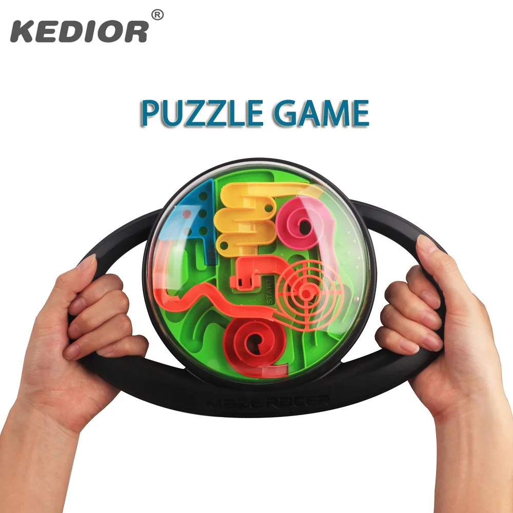 2017 новейший 3D лабиринт шар волшебный Интеллектуальный головоломка IQ баланс игра