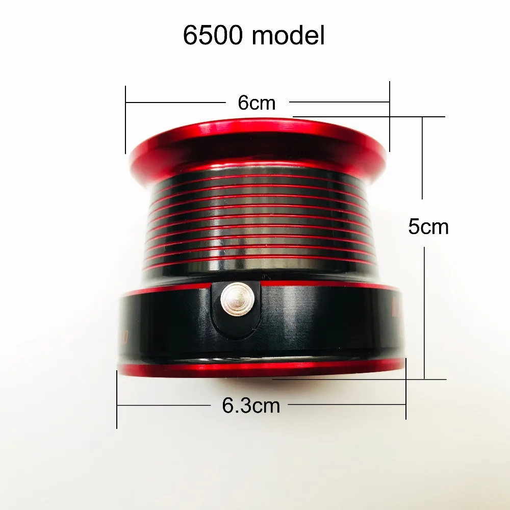 Спиннинговая катушка YUYU для морской рыбалки 5500 6500 большая металлическая 13 + 1BB
