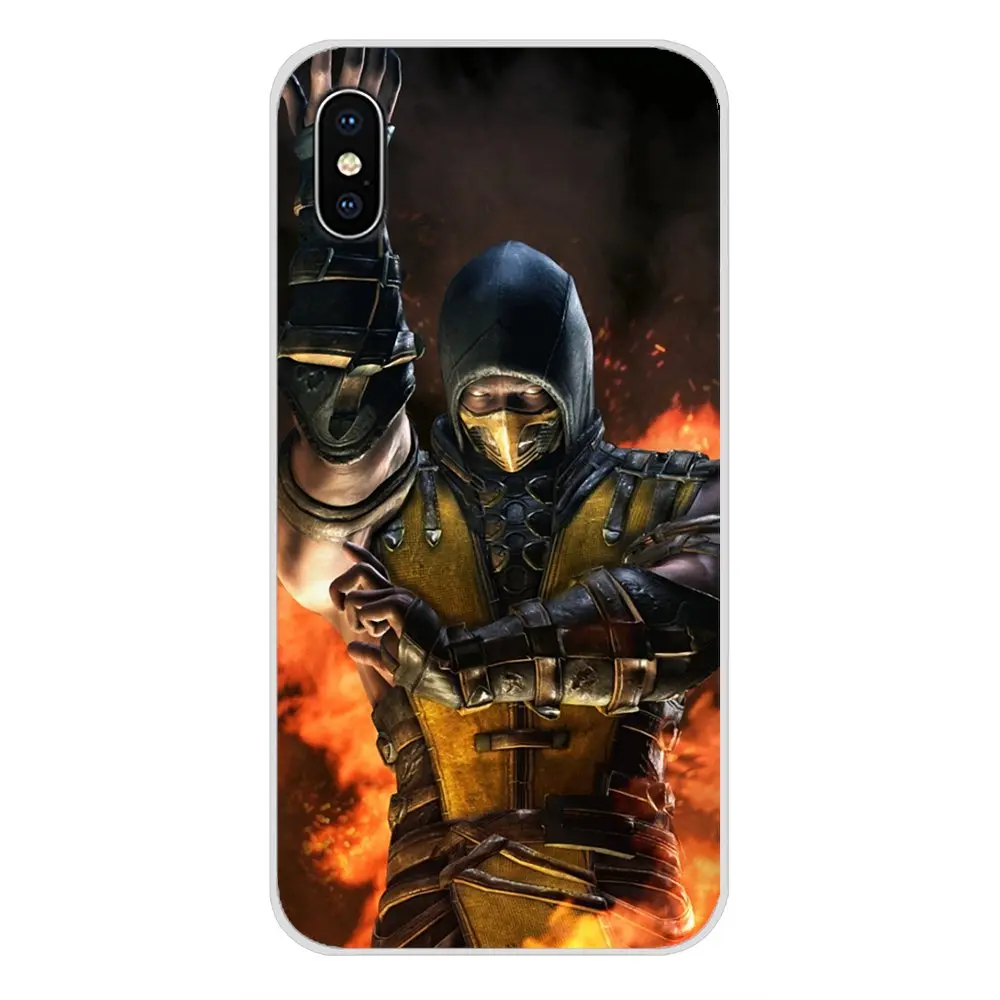 Для Huawei G7 G8 P7 P8 P9 P10 P20 P30 Lite Mini Pro P Smart Plus 2017 2018 2019 чехол на заказ Scorpion Sub Zero Mortal Kombat