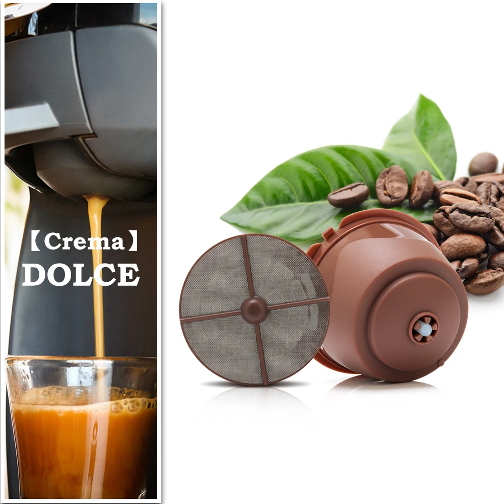 3 шт. незаправляемым/Crema Кофе/4th dolce Gusto Кофе Капсула Nescafe многоразового пользования