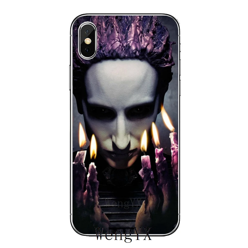 Тонкий мягкий чехол для Apple iPhone X, XR, XS Max, 8, 7, 6s, 6 plus, SE, 5S, 5c, 5, 4S, 4 - Цвет: horror-story-A-13