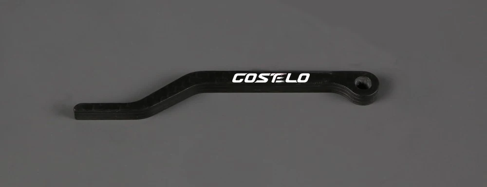 Costelo направляющая велосипедной цепи защита велосипедной цепи с титановым винтом MTB велосипедная направляющая для велосипедной цепи только 3,5 г