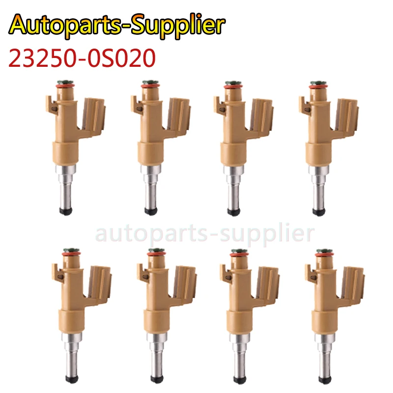 8 шт. 23250 0S020 23209 39165 топливный инжектор для TOYOTA ASIA Land Cruiser 4.6L 1UR 12 ~ 15 10 Sequoia 08 16 | Топливный инжектор -33001034100