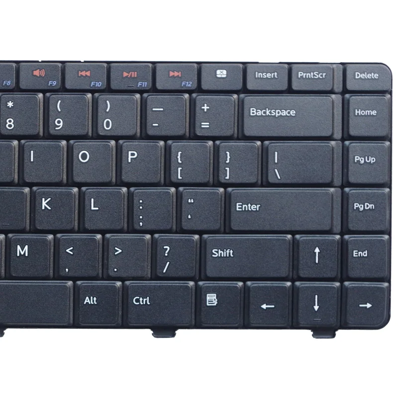 Клавиатура для ноутбука GZEELE US черная клавиатура DELL N4010 N3010 N4020 M4010R N4030 N5020 N5030 M5030 M4010