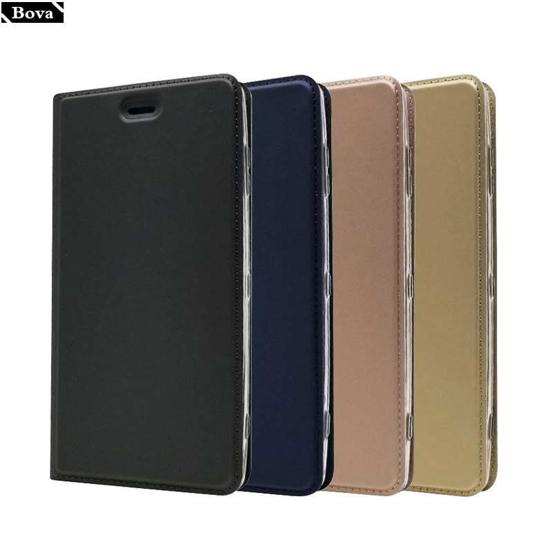 Магнитный поглощающий чехол для Sony XZ2 Premium / Compact матовый деловой Кобура|Бамперы| |
