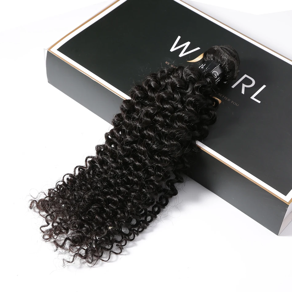 Wigirl 8-28 30 дюймов индийские девственные волосы кудрявые Необработанные натуральный цвет натуральные кудрявые пучки волос