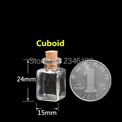 100pcs Mini Cute Clear Empty Glass Bottles With Cork Stopper Essential Oil Jars Small Wishing Bottle DIY Gift Tools Packaging | Красота и