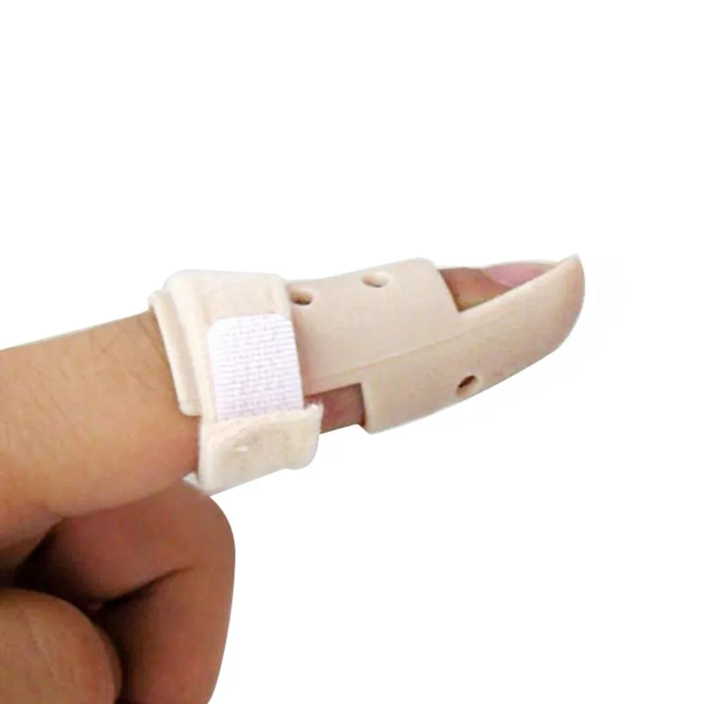 

Plastic Finger Support Brace Mallet DIP Splint Joint Fracture Pain Protection Hot!
