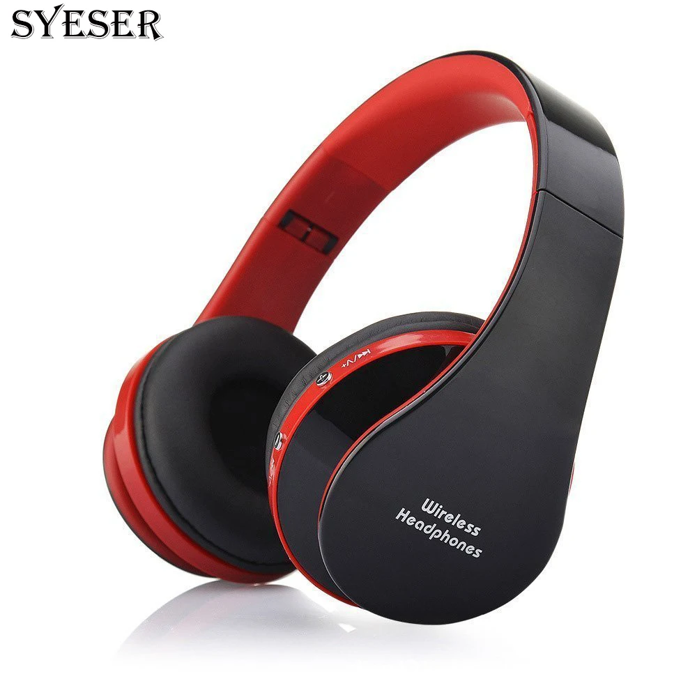 Syeser nx-8252 Bluetooth стерео Беспроводной складные наушники гарнитуры проводные с