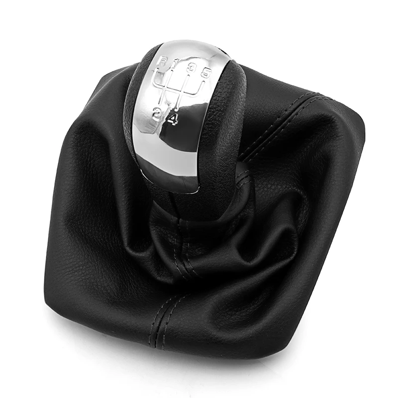 Рычаг переключения передач 5 скоростей серебристая Крышка для Skoda Octavia MK2|Наклейки