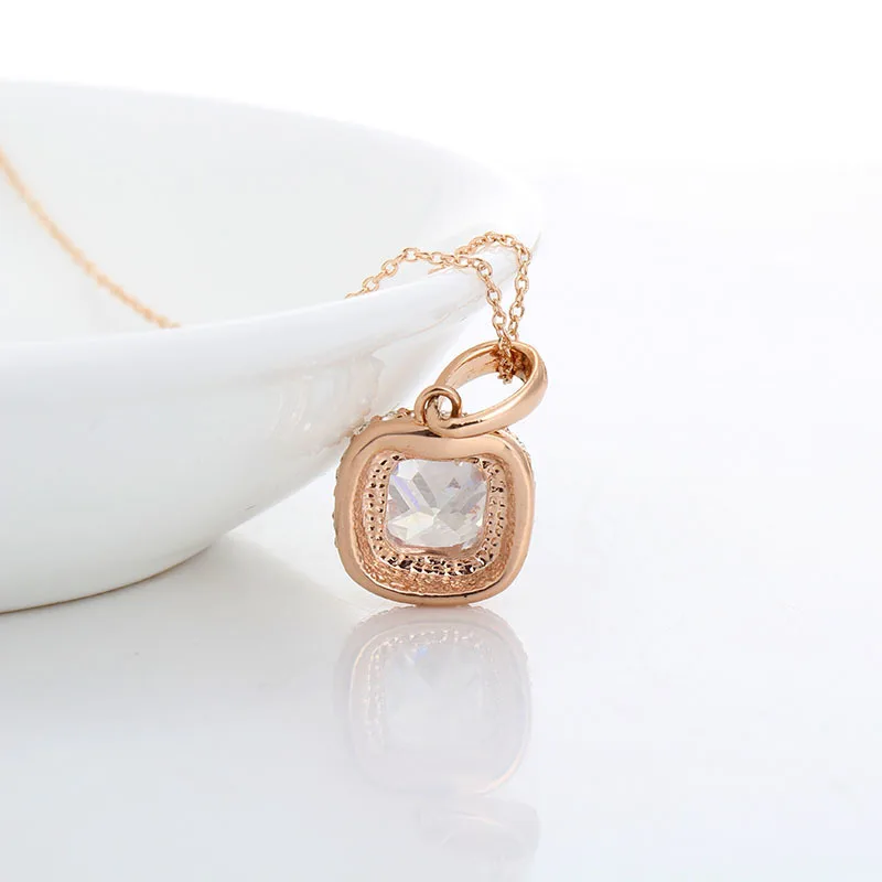 Большая большая подвеска с открытым сердцем персиковые кристаллы кулоны