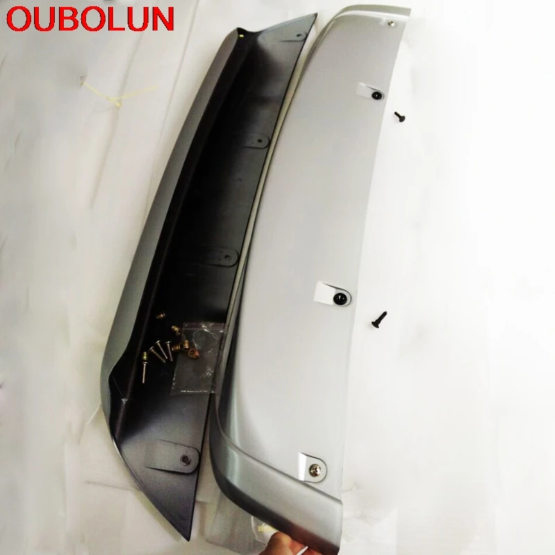 OUBOLUN 2 шт. для Nissan Qashqai Dualis J11 2014 2015 2016 2017 ABS защита переднего и заднего бампера