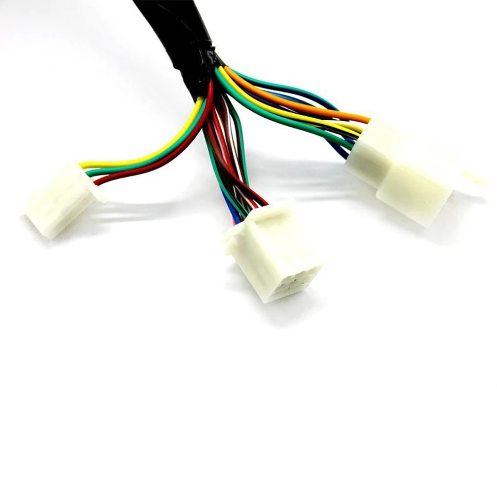 7 цветов Регулируемый Подсветка ЖК дисплей Цифровой мотоциклетный спидометр