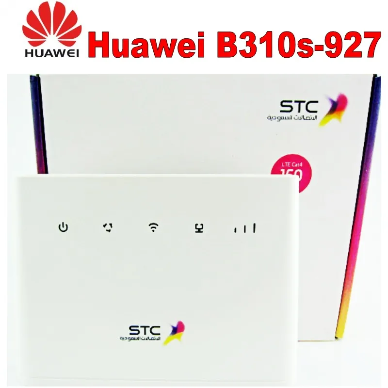 Партия 100 шт. 2 антенны разблокированный беспроводной модем Huawei B310s-927 4G Wi-Fi роутер