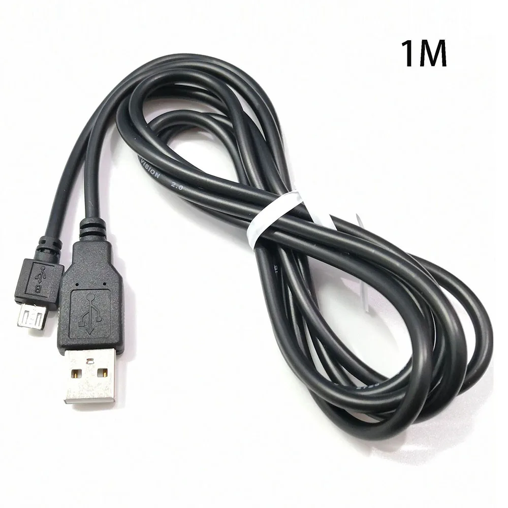 Кабель зарядного устройства микро-usb для PS4/Xbox One контроллер питания зарядный шнур для sony Playstation 4 Gampad джойстик аксессуары для игр - Цвет: 1M