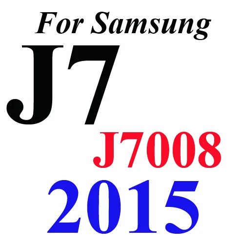 J7 J7008 2015 EKDME Премиум Закаленное стекло для samsung Galaxy E5 E7 S3 S4 Mini S2 S6 Защитная пленка для samsung J1 J3 J5 J7 Grand Prime - Цвет: J7 J7008 2015