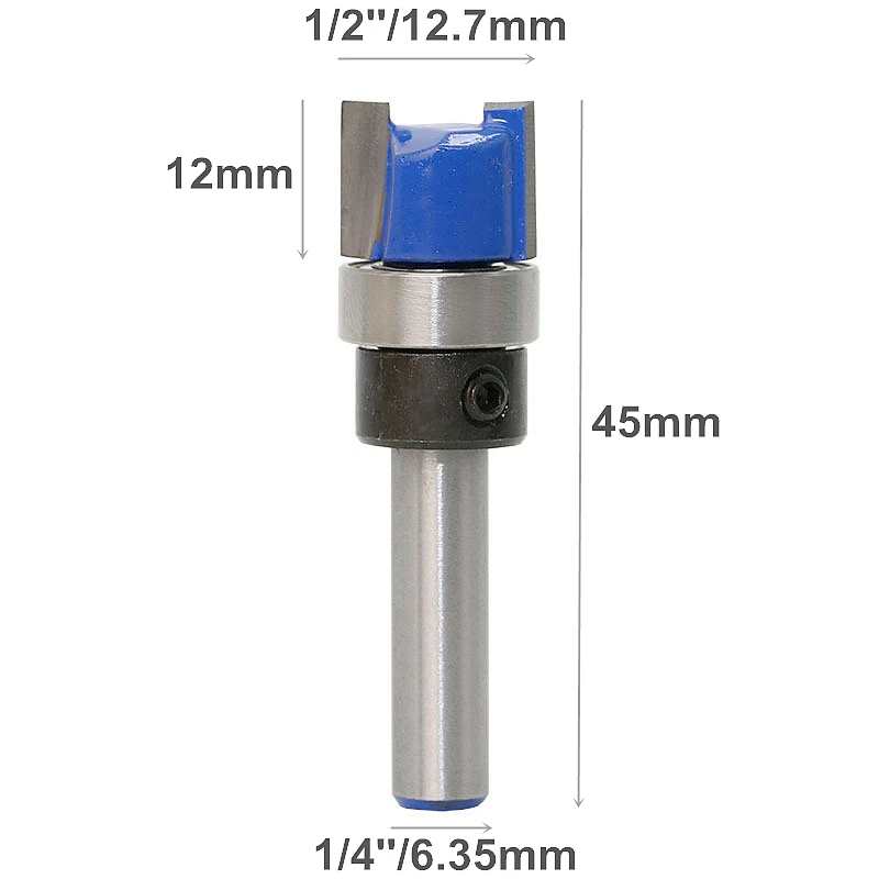 Фрезерный станок для обработки древесины 1 шт. фреза с хвостовиком 1/4''| |