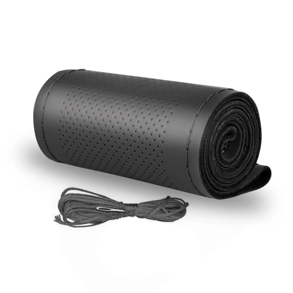 Чехол для руля GLCC из воловьей кожи универсальная текстура ручного изготовления