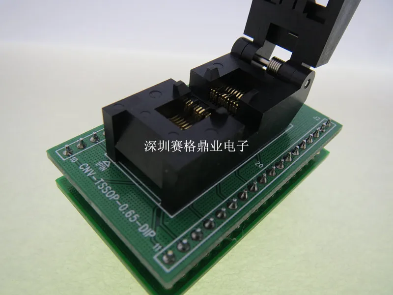 Original YAMAICHI IC Test Seat IC51-0202-779 Burning Programme SSOP20 TSSOP20 Socket Adapter |