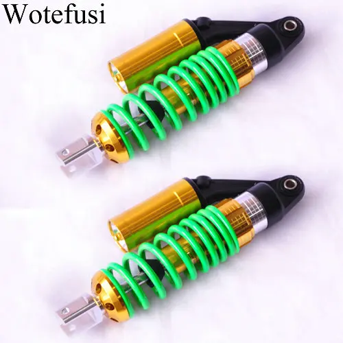 

Wotefusi One Pair 11 3/4" 300MM Clevis Air Shocks Absorber Suspension For Motorcycle Honda ATV Green [JW397]