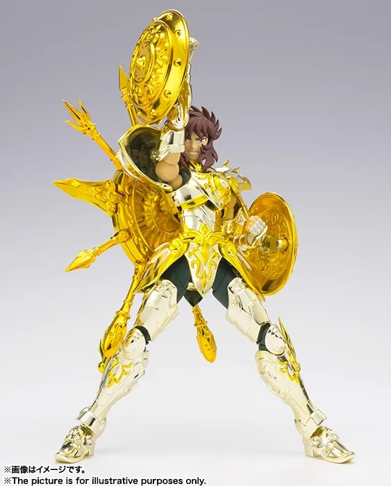 Bandai Tamashii Наций Санкт Ткань EX святая Сейя мистическая одежда: Soul золота фигурку