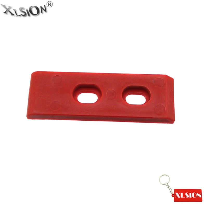 XLSION красная цепь ползунок качели рычаг защиты для 50cc 110cc 125cc 140cc 150cc 160cc питбайков