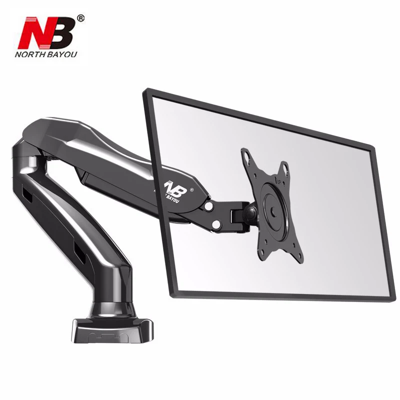 NB F80 Desktop17-2" ЖК-дисплей LED монитор держатель Arm газовая пружина полное движение тв крепление загрузка 2-6.5 кг