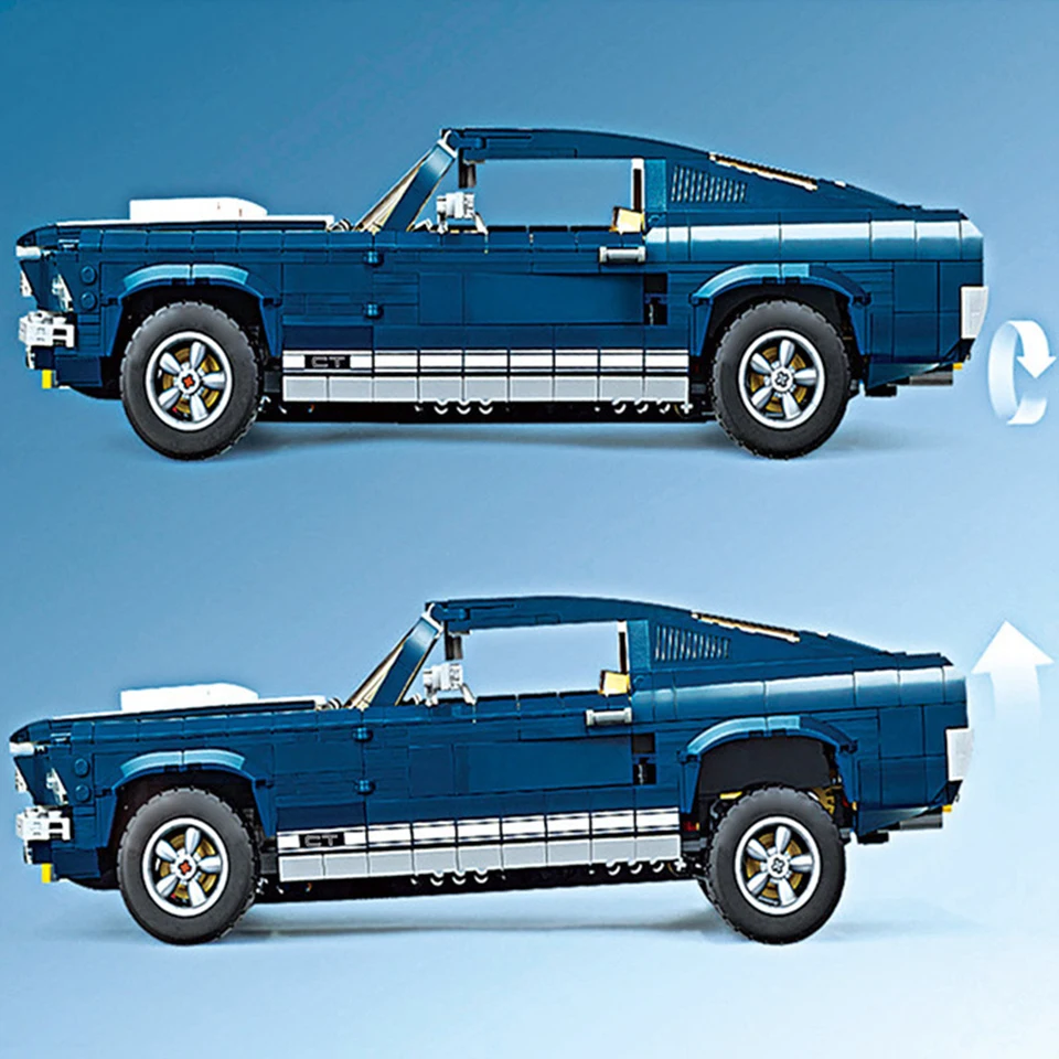 Фото Forded Mustanged Creator Expert Technic совместимый 10265 набор строительных блоков Кирпичи в сборе Forded Mustanged Creator Expert Technic совместимый 10265 набор строительных блоков Кирпичи в сборе