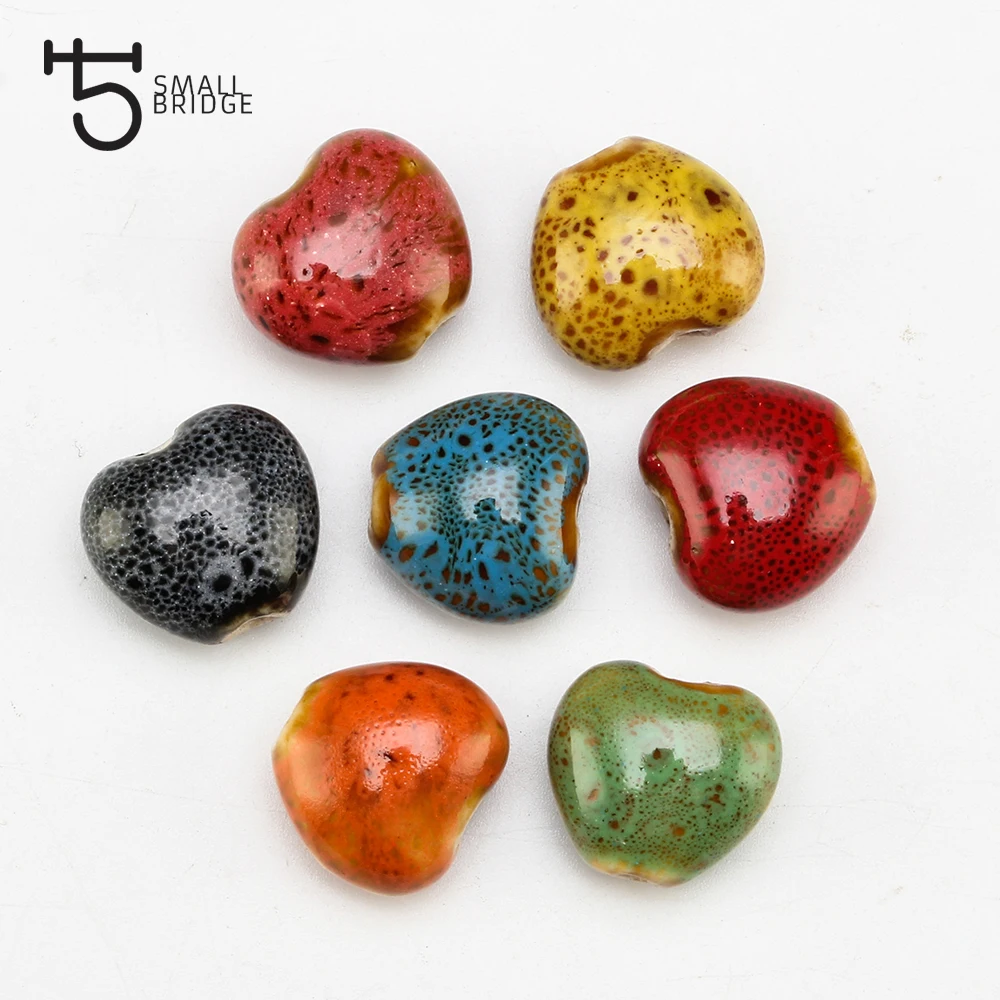 Керамические бусины с глазурью для женщин аксессуары изготовления браслетов